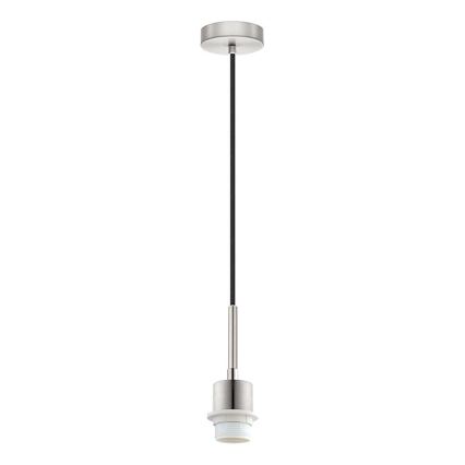 Brilagi - LED Luster na lanku NUBILA 1xE27/60W/230V priem. 14 cm čierna/svetlosivá