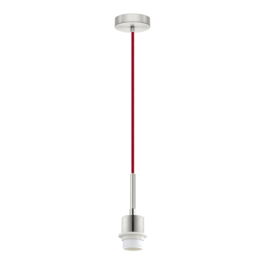 Brilagi - LED luster na lanku NUBILA 1xE27/60W/230V priemer 14 cm pompejská červená