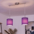 Brilagi - LED luster na lanku NUBILA 2xE27/60W/230V fialová