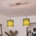 Brilagi - LED luster na lanku NUBILA 2xE27/60W/230V zelený