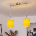 Brilagi - LED luster na lanku NUBILA 2xE27/60W/230V žltý
