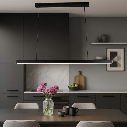 BRILAGI - LED luster na lanku PAXIS LED/30W/230V 120 cm čierny