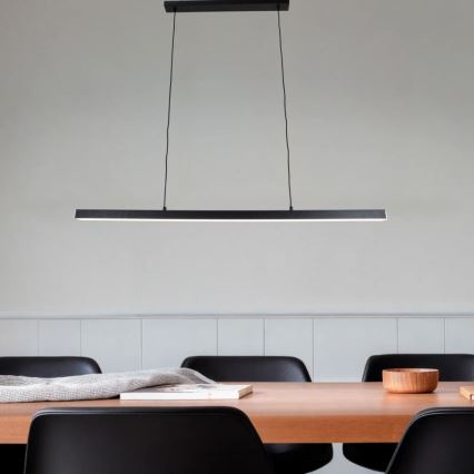 BRILAGI - LED luster na lanku PAXIS LED/30W/230V 120 cm čierny