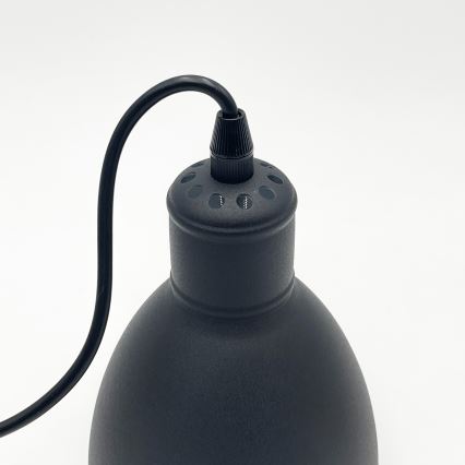 Brilagi - LED luster na lanku RIDDY 1xE27/60W/230V čierna