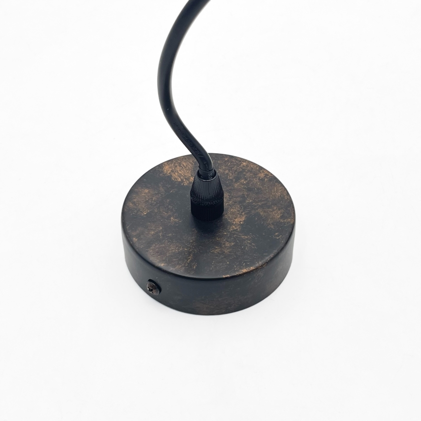 Brilagi - LED luster na lanku RIDDY 1xE27/60W/230V medená/patina