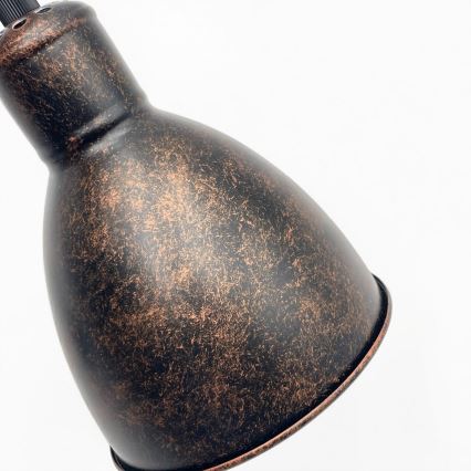 Brilagi - LED luster na lanku RIDDY 1xE27/60W/230V medená/patina