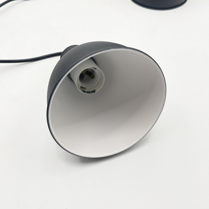 Brilagi - LED luster na lanku RIDDY 3xE27/60W/230V čierna