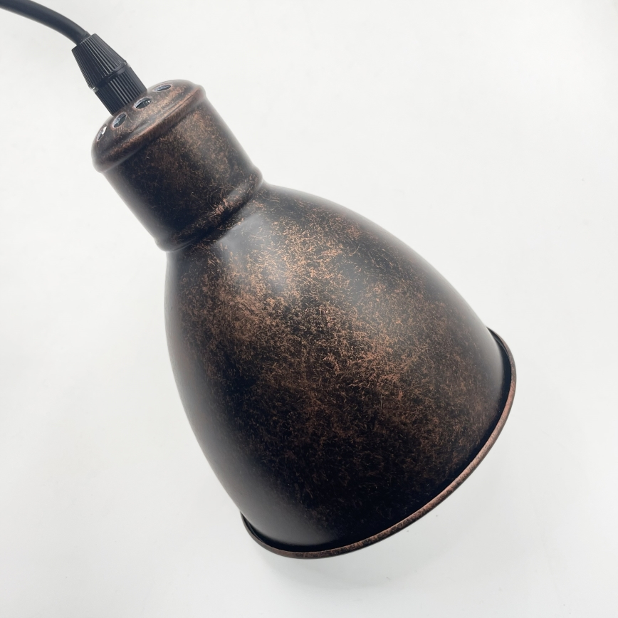Brilagi - LED luster na lanku RIDDY 4xE27/60W/230V medená/patina