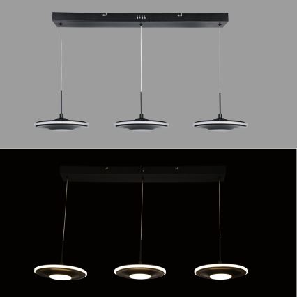 Brilagi - LED luster na lanku VERANO 3xLED/15W/230V