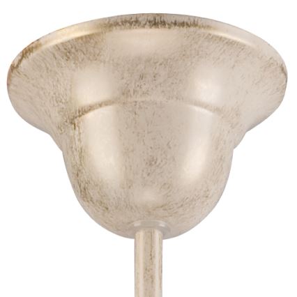 Brilagi - LED luster na reťazi ANTICO 3xE27/60W/230V 3000K biela patina