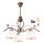 Brilagi - LED Luster na reťazi ANTICO 3xE27/60W/230V bronz patina