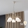 Brilagi - LED luster na reťazi ANTICO 5xE27/60W/230V 3000K biela patina