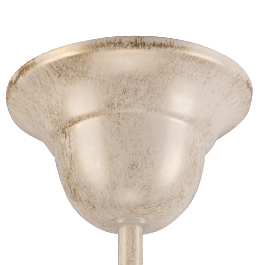 Brilagi - LED luster na reťazi ANTICO 5xE27/60W/230V 3000K biela patina