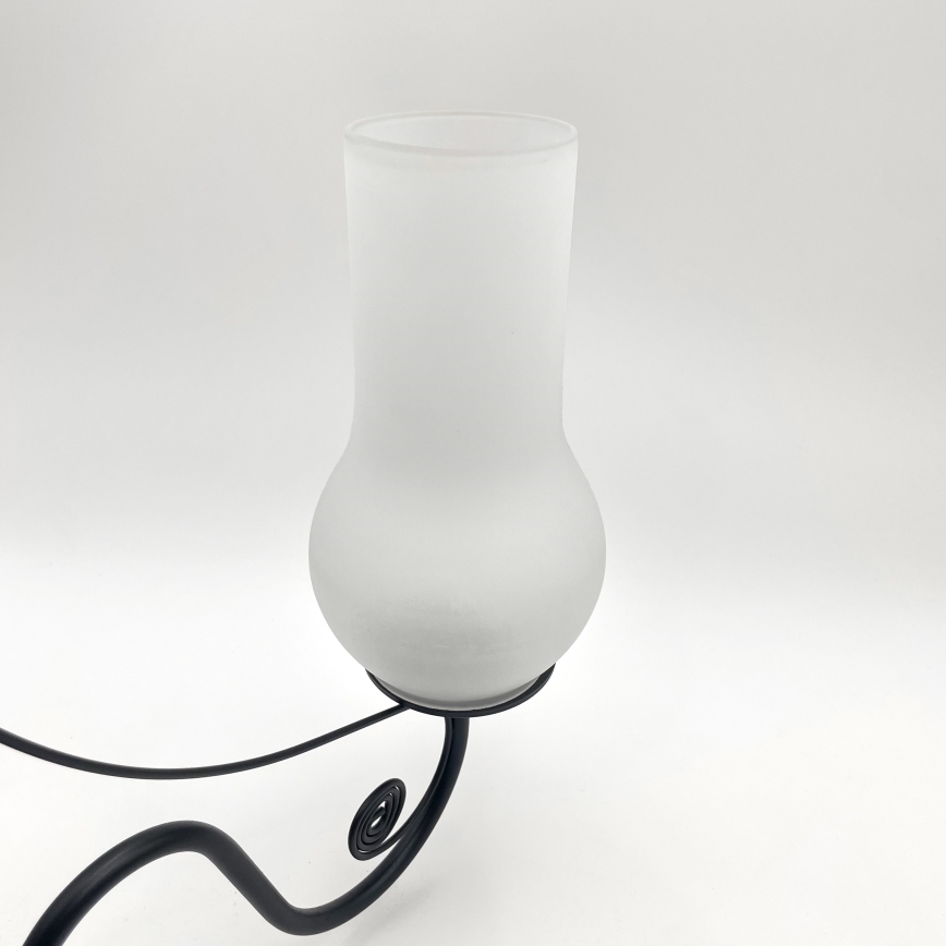 Brilagi - LED Luster na reťazi COTTAGE 3xE14/40W/230V čierna/biela