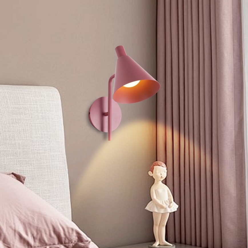 Brilagi - LED Nástenná lampa LUCERA LED/3W/230V červená burgundy