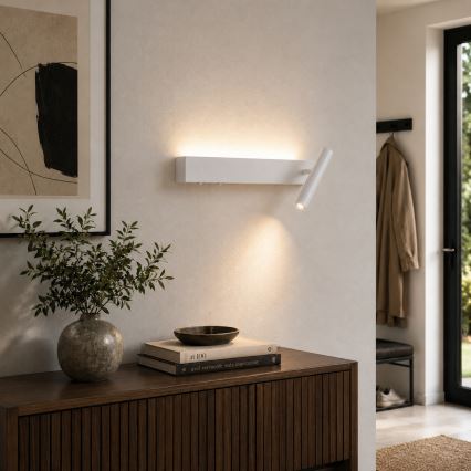 BRILAGI - LED nástenné bodové svietidlo ARLIX LED/3W/230V + LED/7W biela CRI 90
