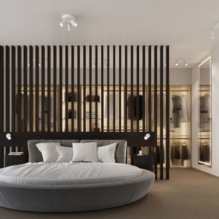 Brilagi - LED nástenné bodové svietidlo CRESTO 1xGU10/10W/230V biela