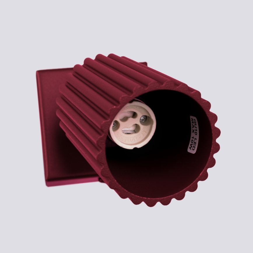 Brilagi - LED nástenné bodové svietidlo CRESTO 1xGU10/10W/230V bordové