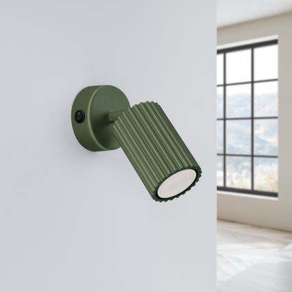 Brilagi - LED nástenné bodové svietidlo CRESTO 1xGU10/10W/230V zelené