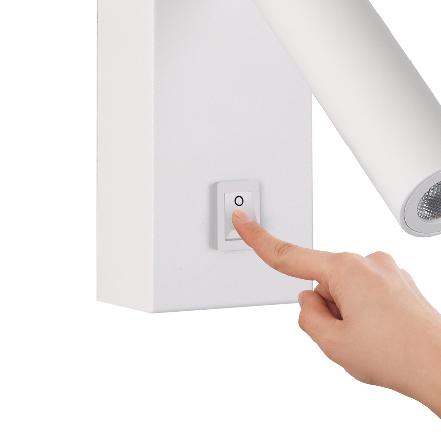 Brilagi - LED Nástenné bodové svietidlo MAYA LED/3W/230V 4000K biela