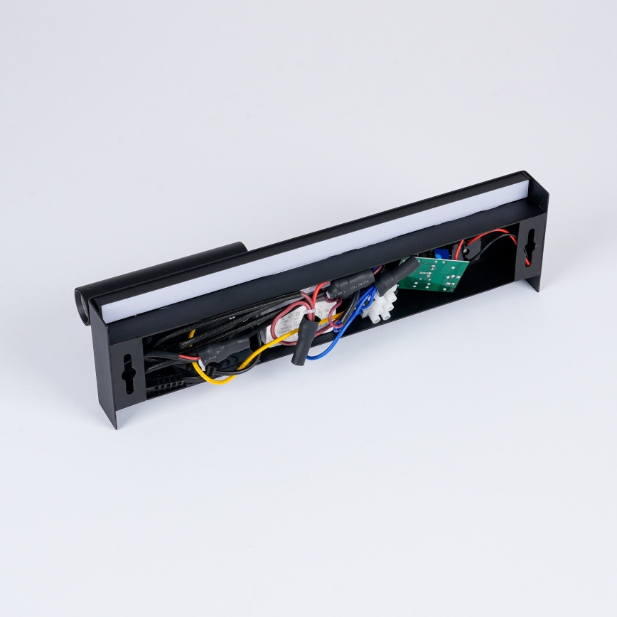 Brilagi - LED nástenné bodové svietidlo s USB portom NOCTIS LED/3W/230V + LED/9W čierne