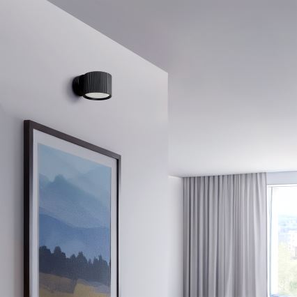 Brilagi - LED Nástenné bodové svietidlo STRIPY 1xGX53/15W/230V čierne