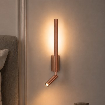 BRILAGI - LED nástenné bodové svietidlo VIXON LED/3W/230V + LED/5W bronzové CRI 90