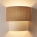 Brilagi - LED nástenné svietidlo BOHO ECO 1xE27/10W/230V béžová/krémová