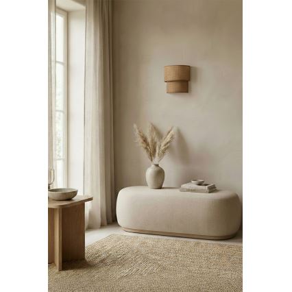Brilagi - LED nástenné svietidlo BOHO ECO 1xE27/10W/230V béžové
