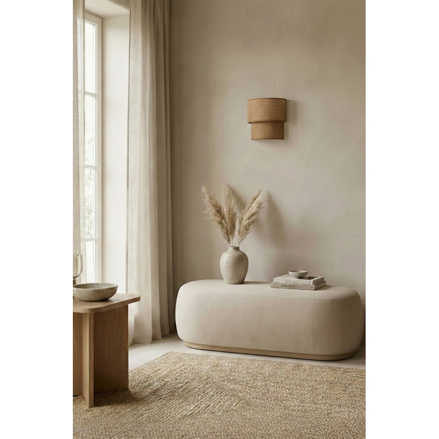 Brilagi - LED nástenné svietidlo BOHO ECO 1xE27/10W/230V béžové