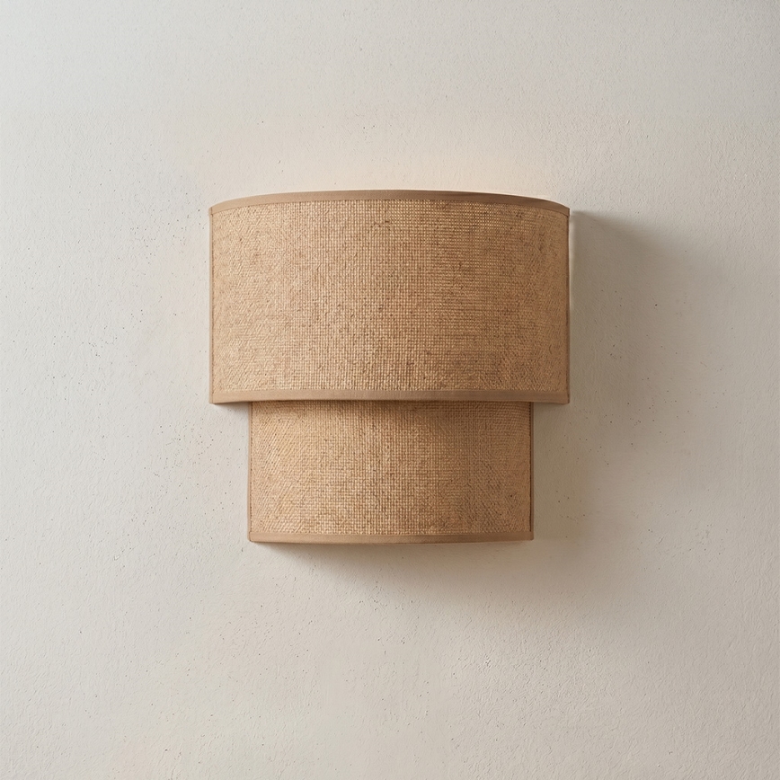 Brilagi - LED nástenné svietidlo BOHO ECO 1xE27/10W/230V béžové