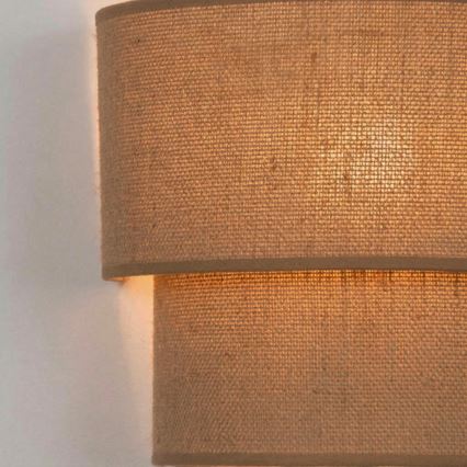 Brilagi - LED nástenné svietidlo BOHO ECO 1xE27/10W/230V béžové