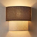 Brilagi - LED nástenné svietidlo BOHO ECO 1xE27/10W/230V hnedá/krémová