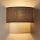 Brilagi - LED nástenné svietidlo BOHO ECO 1xE27/10W/230V hnedá/krémová