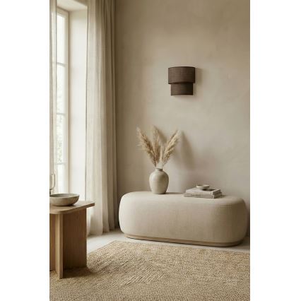 Brilagi - LED Nástenné svietidlo BOHO ECO 1xE27/10W/230V hnedé