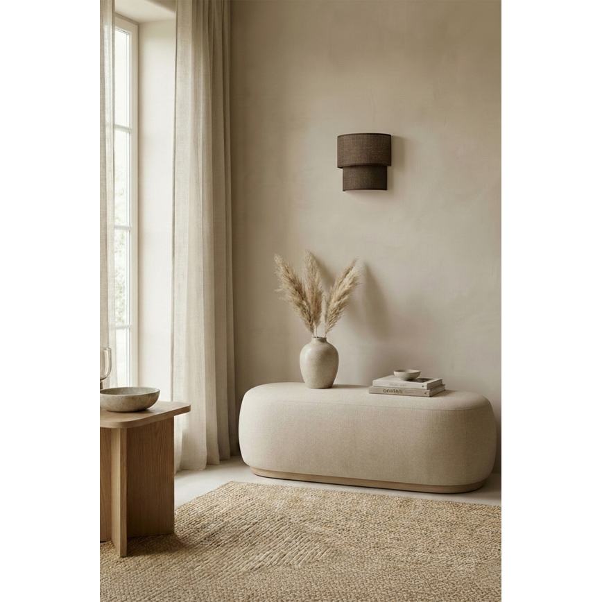 Brilagi - LED Nástenné svietidlo BOHO ECO 1xE27/10W/230V hnedé