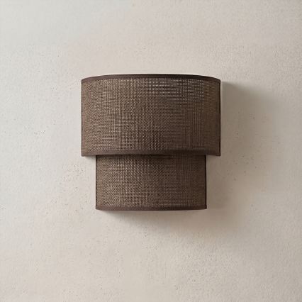 Brilagi - LED Nástenné svietidlo BOHO ECO 1xE27/10W/230V hnedé