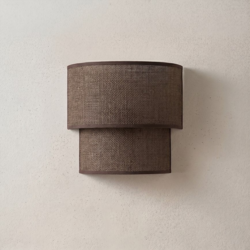 Brilagi - LED Nástenné svietidlo BOHO ECO 1xE27/10W/230V hnedé