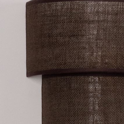 Brilagi - LED Nástenné svietidlo BOHO ECO 1xE27/10W/230V hnedé