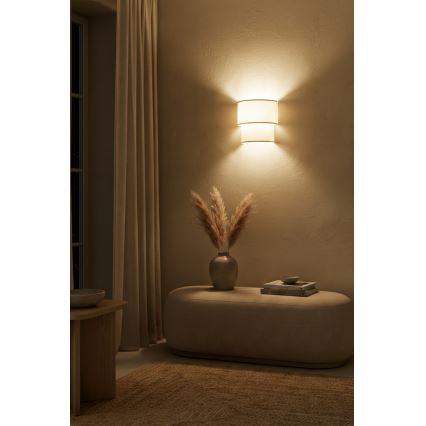 Brilagi - LED nástenné svietidlo BOHO ECO 1xE27/10W/230V krémové