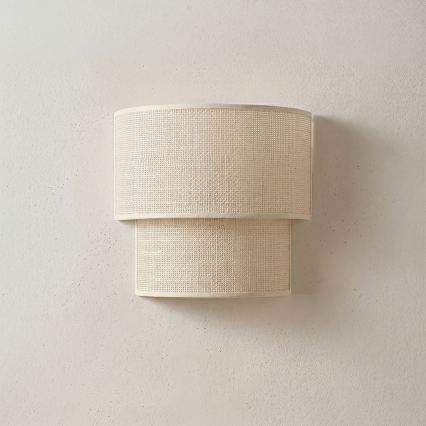 Brilagi - LED nástenné svietidlo BOHO ECO 1xE27/10W/230V krémové