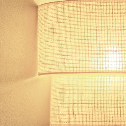 Brilagi - LED nástenné svietidlo BOHO ECO 1xE27/10W/230V krémové