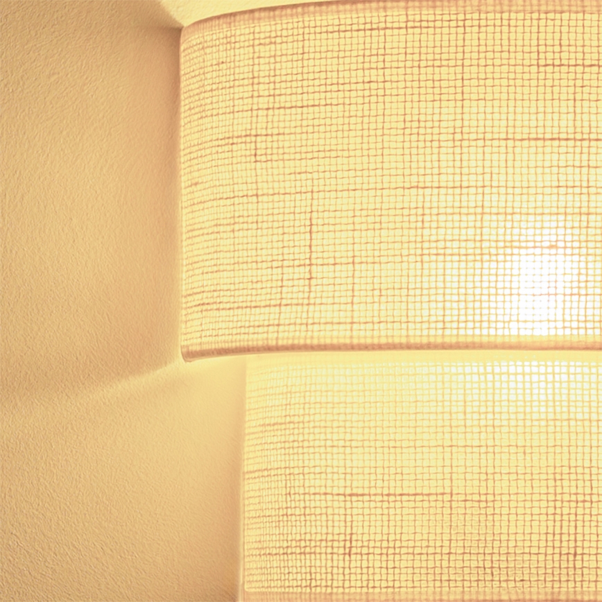 Brilagi - LED nástenné svietidlo BOHO ECO 1xE27/10W/230V krémové