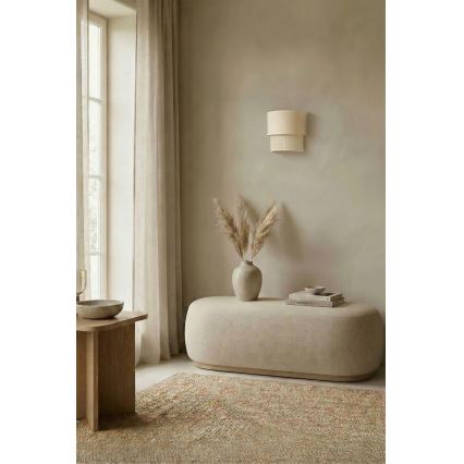 Brilagi - LED nástenné svietidlo BOHO ECO 1xE27/10W/230V krémové