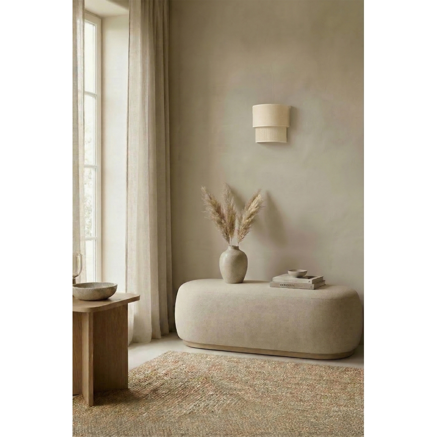 Brilagi - LED nástenné svietidlo BOHO ECO 1xE27/10W/230V krémové
