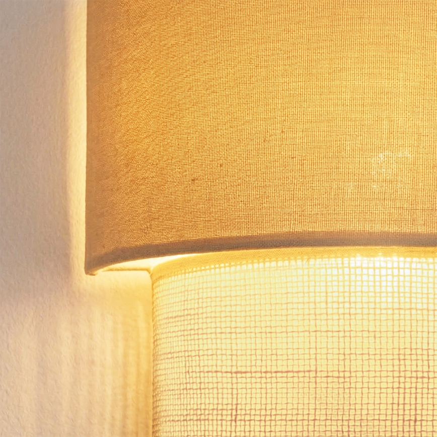 Brilagi - LED nástenné svietidlo BOHO ECO 1xE27/10W/230V krémové