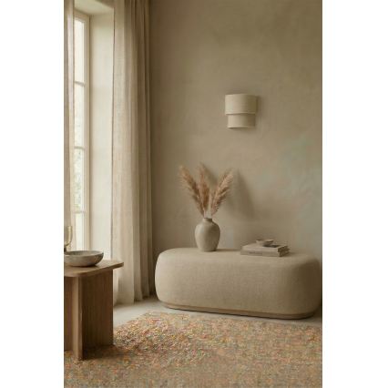 Brilagi - LED nástenné svietidlo BOHO ECO 1xE27/10W/230V krémové