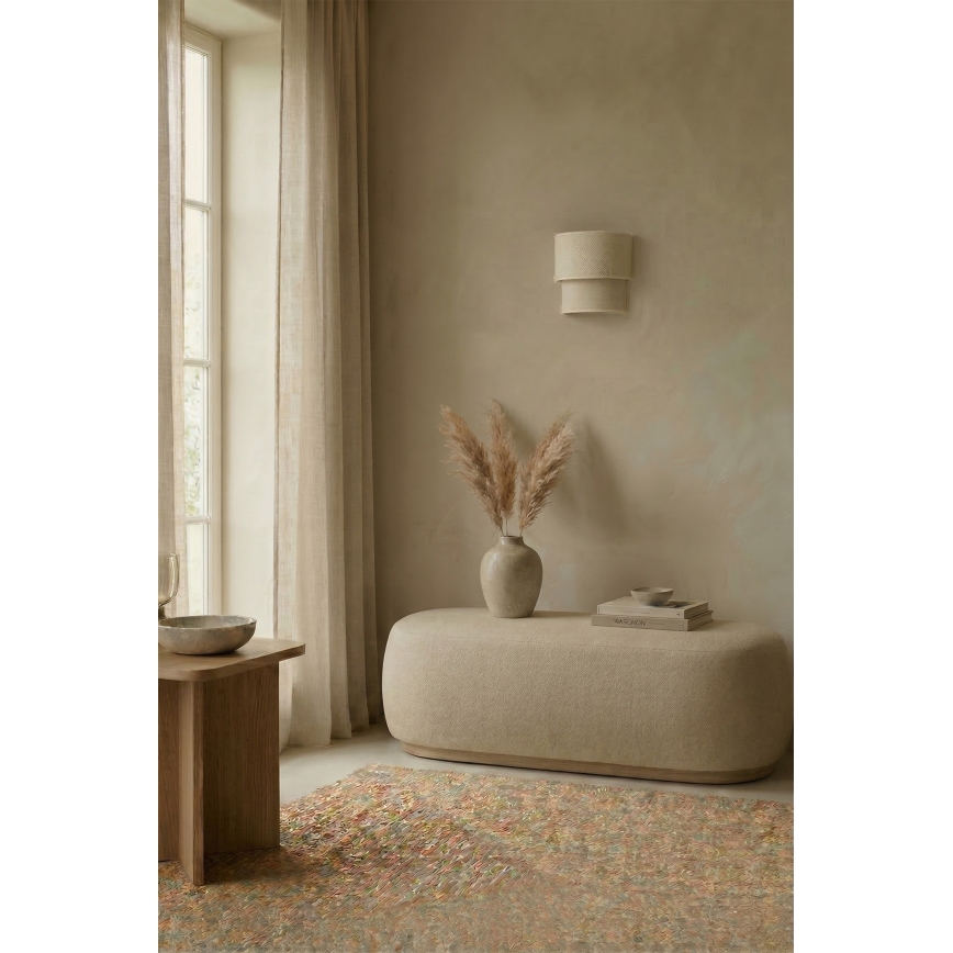 Brilagi - LED nástenné svietidlo BOHO ECO 1xE27/10W/230V krémové