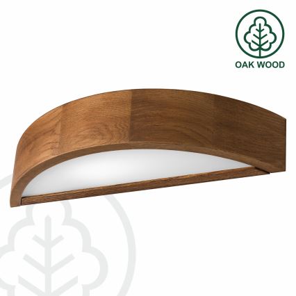 Brilagi - LED Nástenné svietidlo CARVALHO 1xE27/60W/230V dub čerešňa
