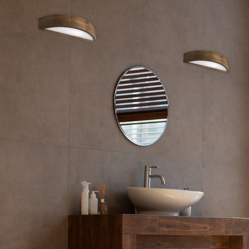 Brilagi - LED Nástenné svietidlo CARVALHO 1xE27/60W/230V dub